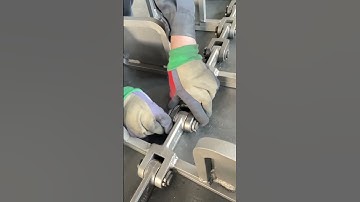 Assembling of forged scraper chain -14218 with flights #chainfactory #conveyorchain #forgedchain