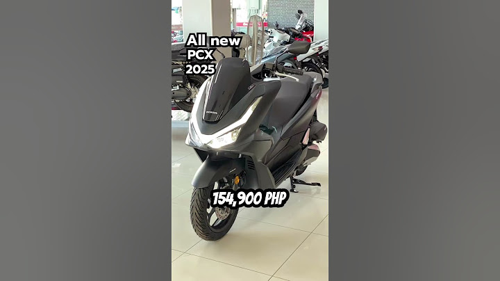 2025 All New Honda PCX 160 Road Sync