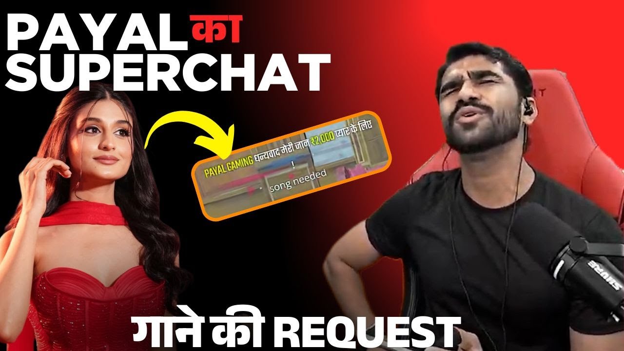 Shreeman Legend sing a song for Payal Gaming | 