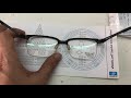 How to check prograssive cut lens ipd
