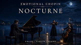 16 Most Beautiful Wistful Nocturnes in Chopin Style | Piano, Cello & Violin | Deep Sleep