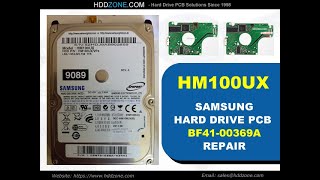 HM100UX Samsung HDD PCB Repair BF41-00369A