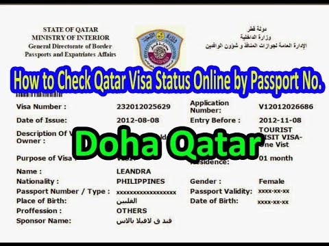 visit visa check in qatar