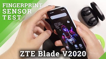 ZTE Blade V2020 Fingerprint Sensor Test