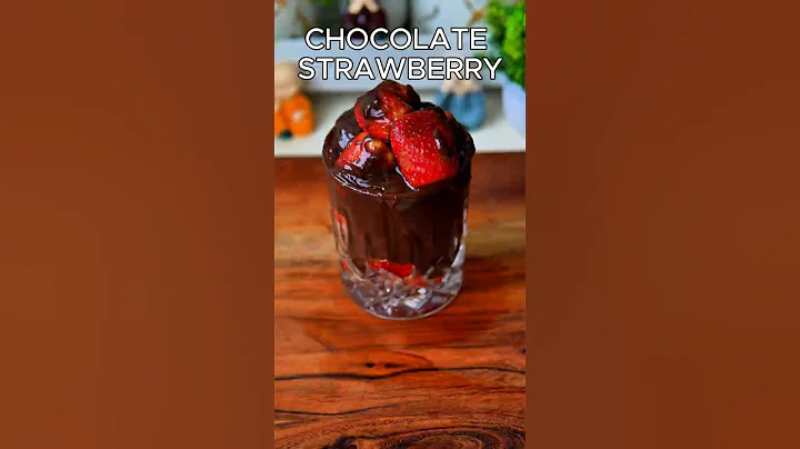London’s viral chocolate strawberry dessert at Home 🍓🍫| #chocolate #strawberry #shorts #trending
