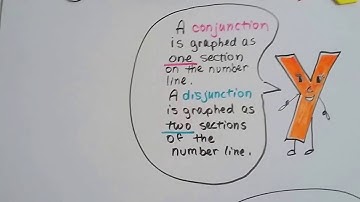 Algebra I #9.2c, Inequalities - Disjunctions and Unions