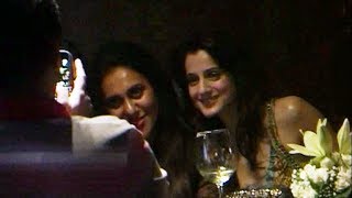 Ameesha Patel Seen Chilling And Boozing - Leaked Video.