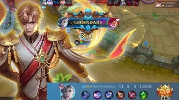 PERFECT!!!AAMON BUILD BAST 2023 - MOBILE LEGENDS - | TOP GLOBAL AAMON |