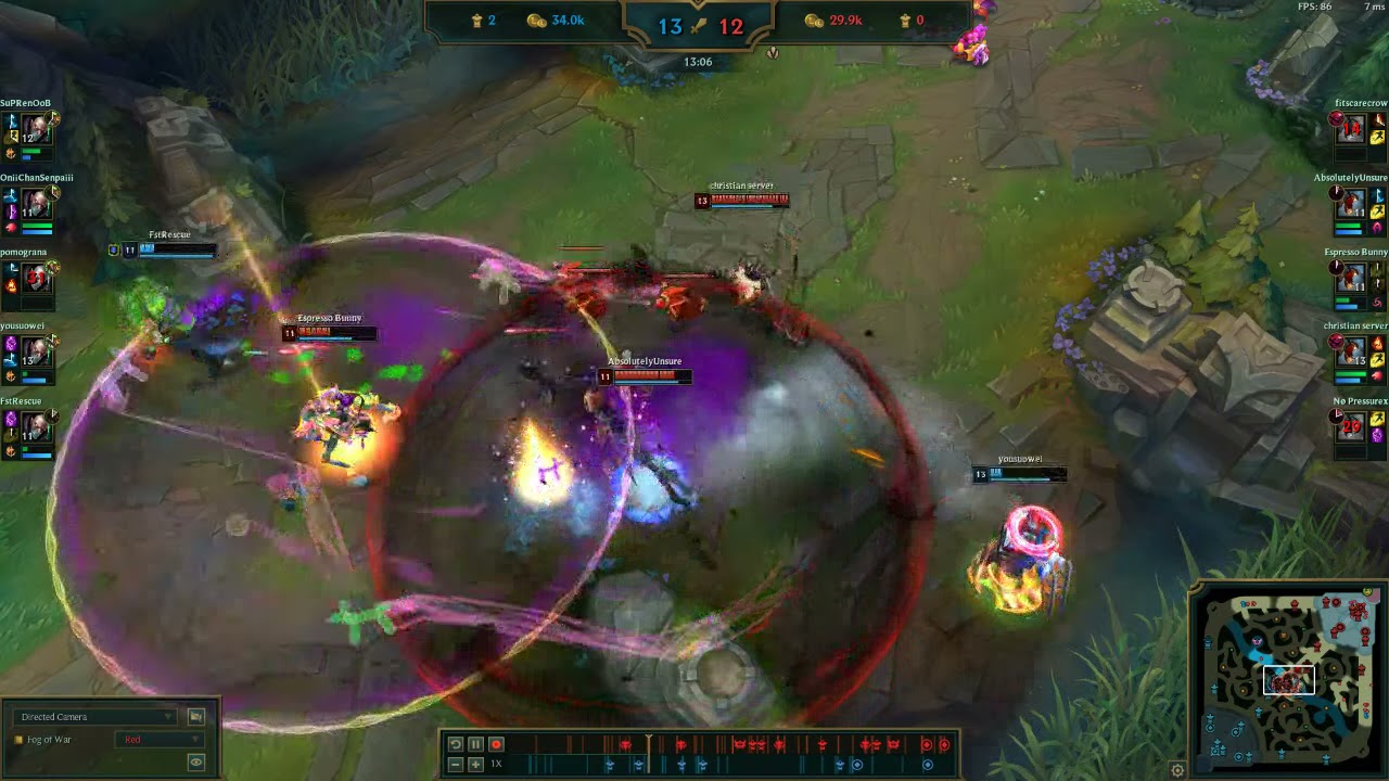 Fitscarecrow One for All Fiddlesticks vs Singed 11.9