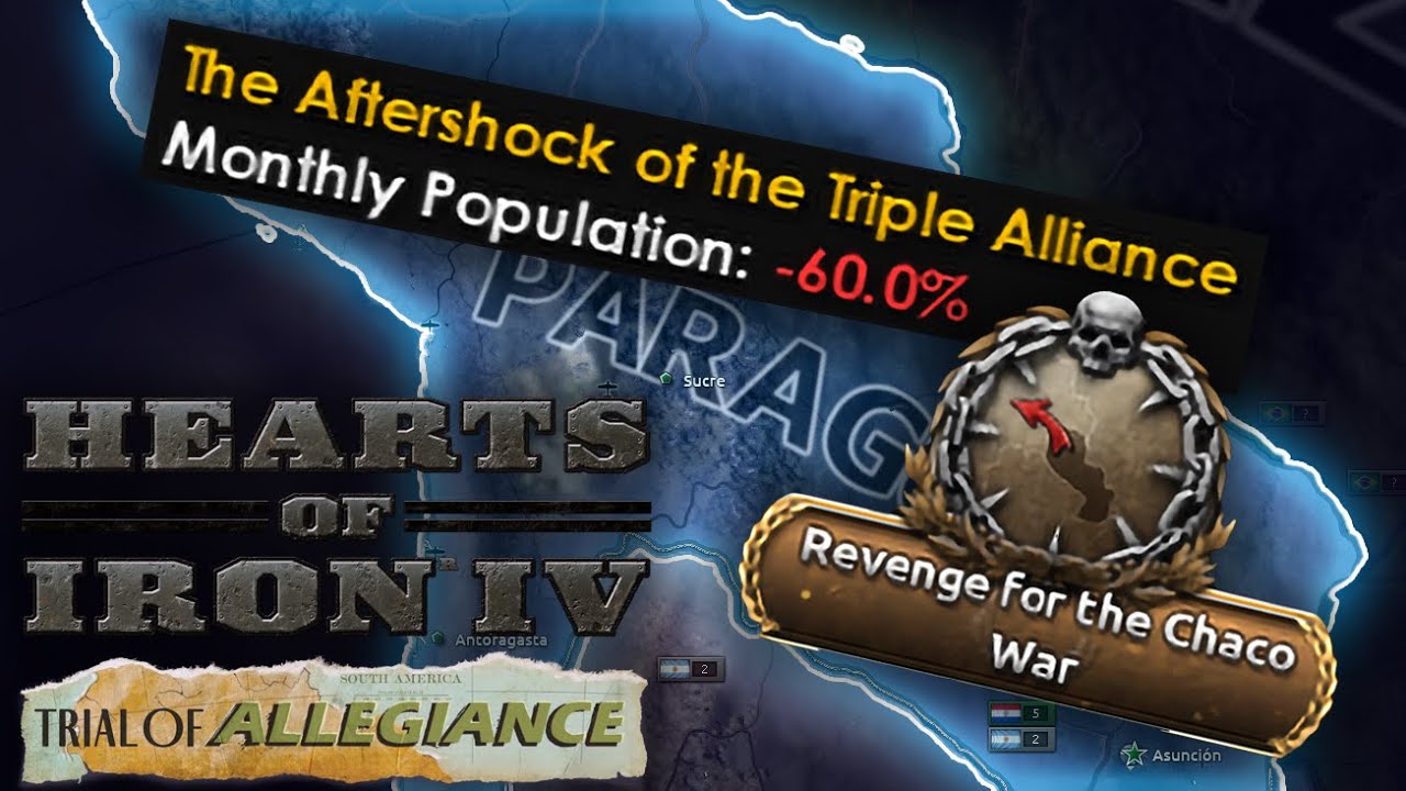 Paraguay's Vengeance in HOI4 Trial of Allegiance