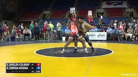 195 Quarterfinal - Abraham Correa-Medina (Alaska) ...