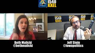 TV9's Beth Malicki with KXEL's Jeff Stein (part one)