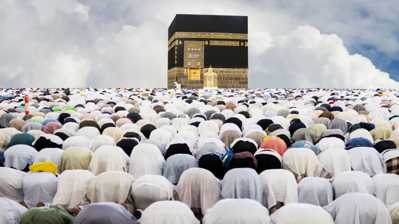 تلبيات الحج بصوت عذب وجميل (لبيك اللهم لبيك) بجودة ممتازة