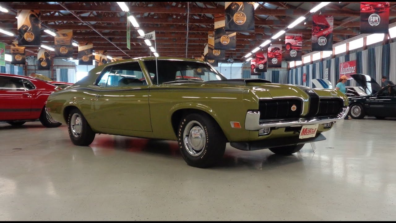 1970 Mercury Cougar Eliminator in Green & Boss 302 Engine Sound on My Car Story with Lou Costabile