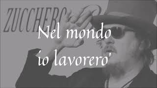 Video thumbnail of "COME IL SOLE ALL'IMPROVVISO-  ZUCCHERO [dall'album Rispetto1986] +TESTO 🎤lyrics ♫♫"
