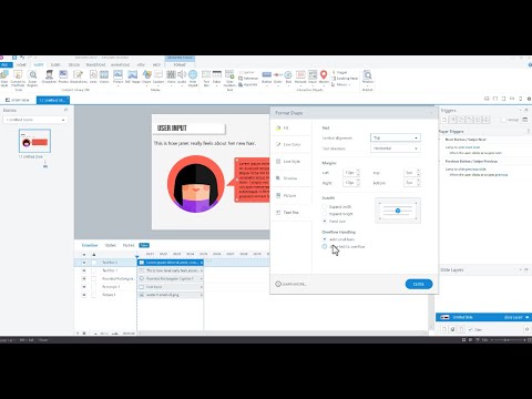 Allowing Scrollbars for Fixed Sized Text Boxes in Articulate Storyline ...