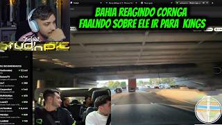 BAHIA REAGINDO CORINGA FALANDO SOBRE ELE IR PARA KINGS