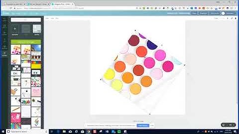 Canva Tutorial Rotate elements, text and photos