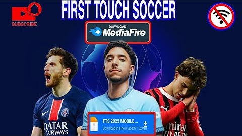 FTS 2025 MOBILE™ MOD APK+OBB+DATA OFFLINE MEDIAFIRE🔥 Latest Winter Transfers | Epic 4K Graphics#fts