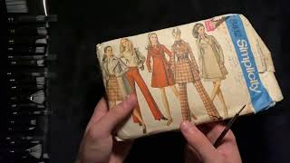 ASMR Tracing Paper Sewing Patterns (Whispered)