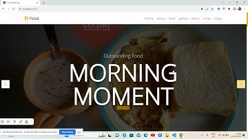 Angular 16 Food Ordering Free Website Template