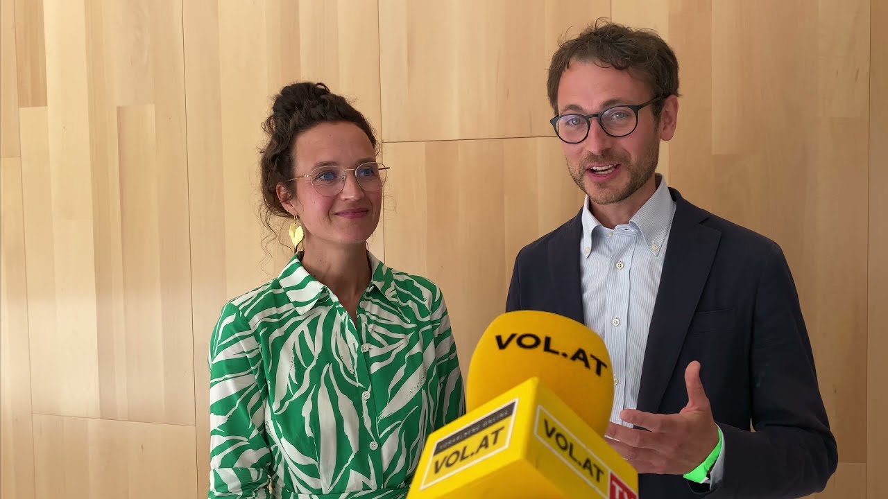 Neue Grüne Doppelspitze: Zadra und Hammerer im Gespräch
