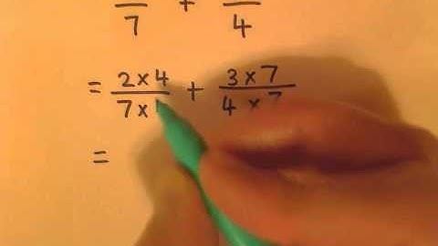 How do you add fractions with unlike denominators