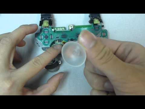 HOW TO MODDING XCM PS3 CONTROLLER LED THUMBSTICKS 3/4