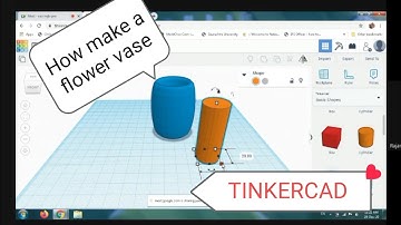 How to make vase/Tinkercad software/Class-5th/Computer subject/Vase in 3D effect/Decorative vase