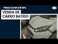 Concessionárias vendem carros batidos