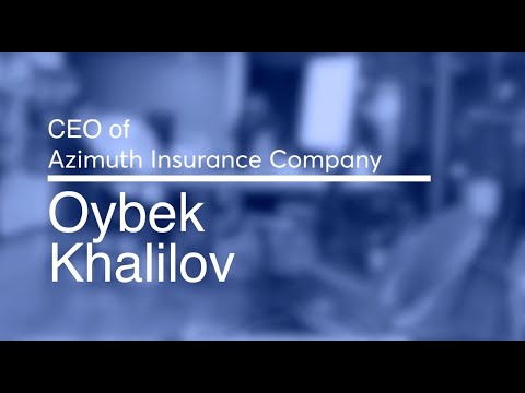 Financial lines - Oybek N. Khalilov\General Director of AIC