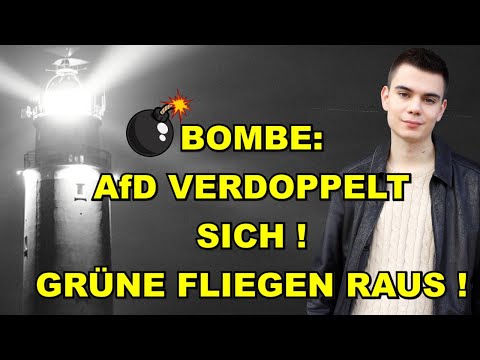 Bombe: AfD VERDOPPELT! Grüne fliegen RAUS!