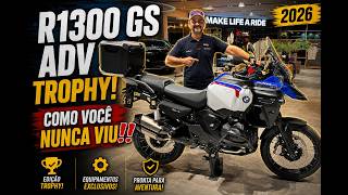 R1300 GS ADV TROPHY!Como VOCÊ NUNCA VIU‼️