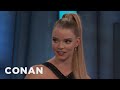 Anya Taylor Joy's Awkward On-Screen Kiss With James McAvoy  - CONAN on TBS