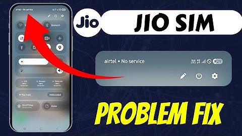 Jio sim No Network Problem Solution || Jio Sim No Network Problem | Jio Sim Network Error Problem