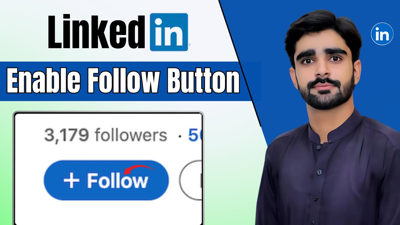How to Add Follow Button on LinkedIn Profile 2025! - YouTube