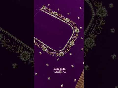 Designer Aari Work Blouse | +91 7200515753