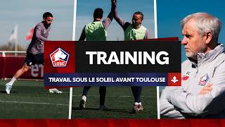 Inside Training I Au Travail Sous Le Soleil Avant Le Déplacement À Toulouse