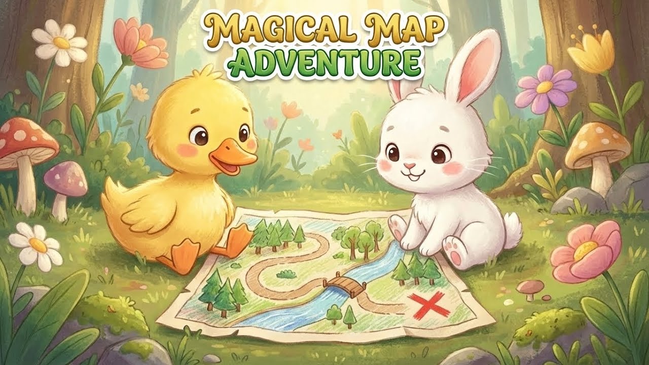 Magical Map Adventure Ep - 1 | Pip & BunBun