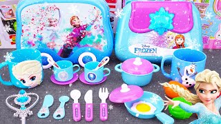 60 Minutes Satisfying with Unboxing Frozen Elsa Kitchen Playset, Disney Toys Collection  ASMR