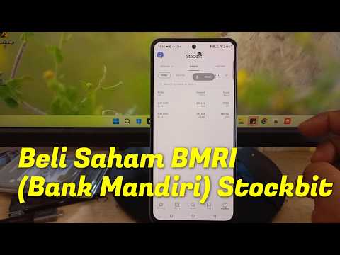 Beli Saham BMRI ( Bank Mandiri ) | Cara Mudah Investasi Saham Untuk Pemula Pakai Stockbit