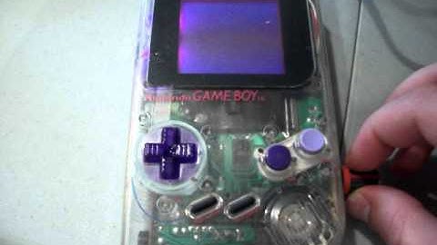 Gameboy Backlight and Pitch Mod