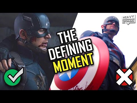 The Moment That Defined Why Steve Rogers Is CAPTAIN AMERICA And Why John Walker 