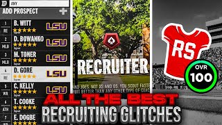 Every Recruiting Glitch You NEED in College Football 25 Dynasty