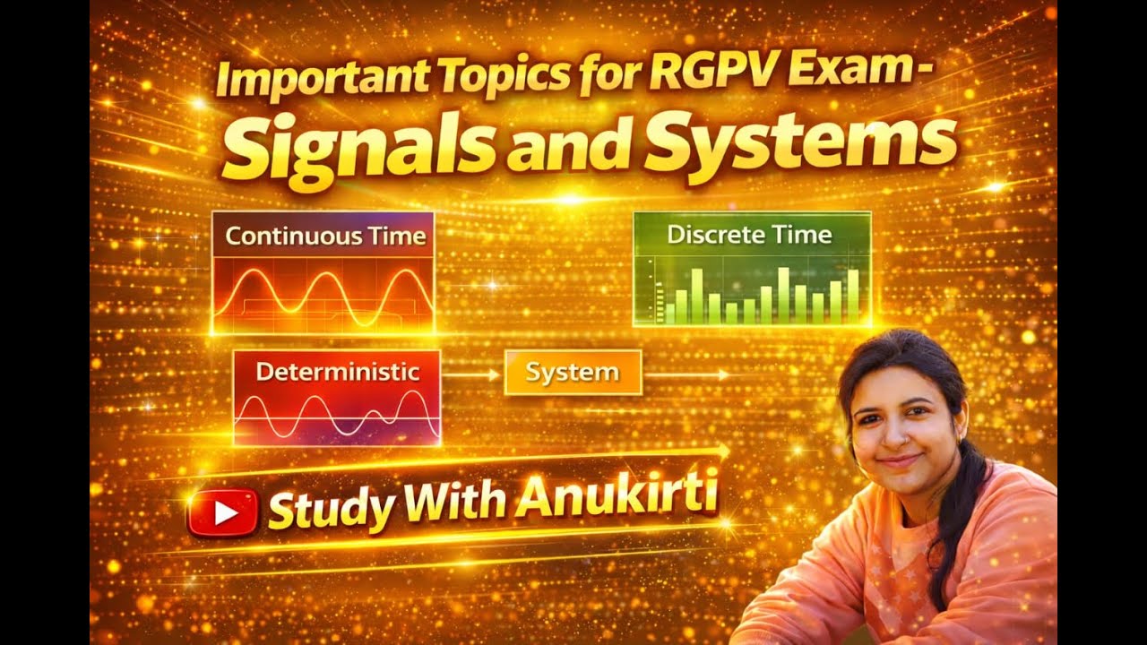 EXPECTED QUESTION |SIGNAL & SYSTEM| EX302 | EE504 |