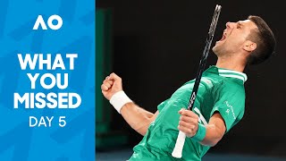 Djokovic, Serena, Osaka – What You Missed Day 5