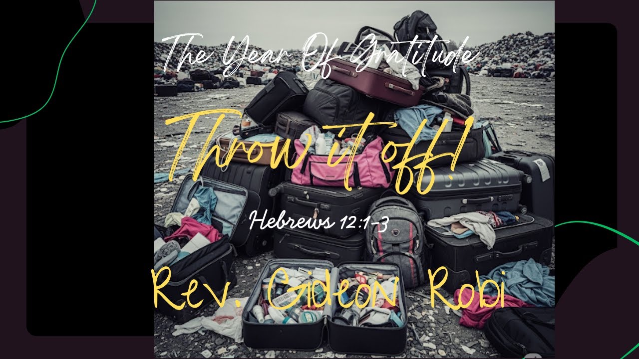 Gideon Robi Throw It Off - Rev. Gideon Robi - YouTube