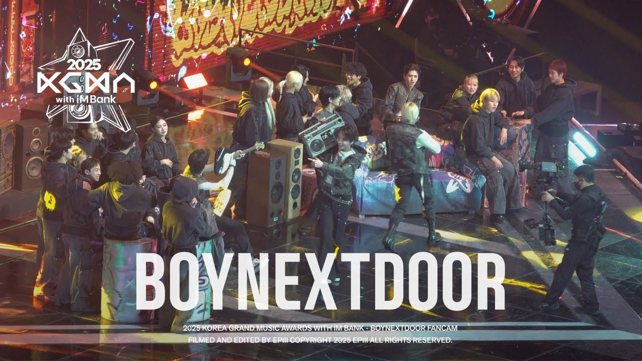 [4K] 251114 KGMA2025 보이넥스트도어 BOYNEXTDOOR (fancam) | 오늘만 I LOVE YOU, I Feel Good, Hollywood Action