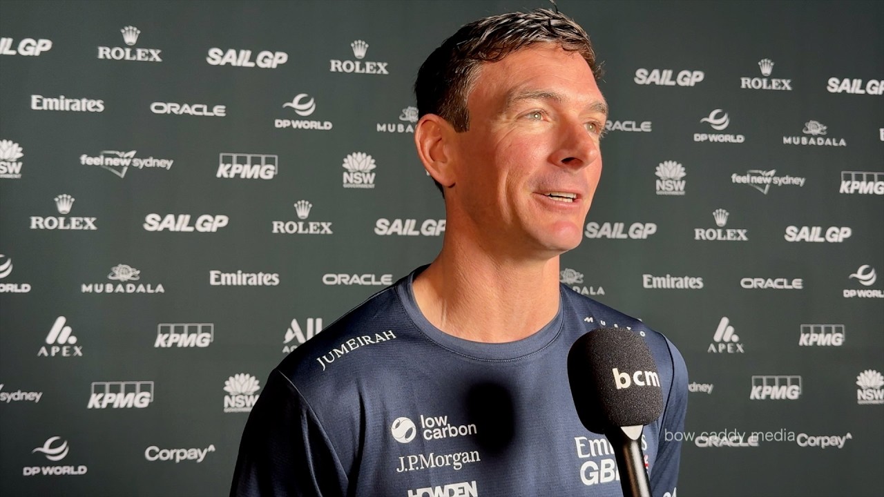 ⁣SailGP Sydney 2026 | Dylan Fletcher Post Event Interview