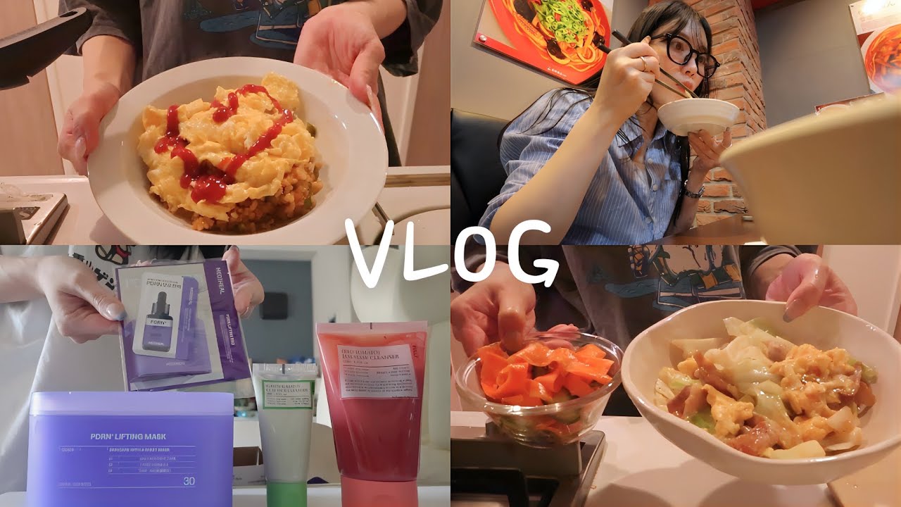 30代派遣社員の日常VLOG｜たくさん働いて自炊した10日間🍂｜自炊記録,最近の購入品SHEIN,Qoo10